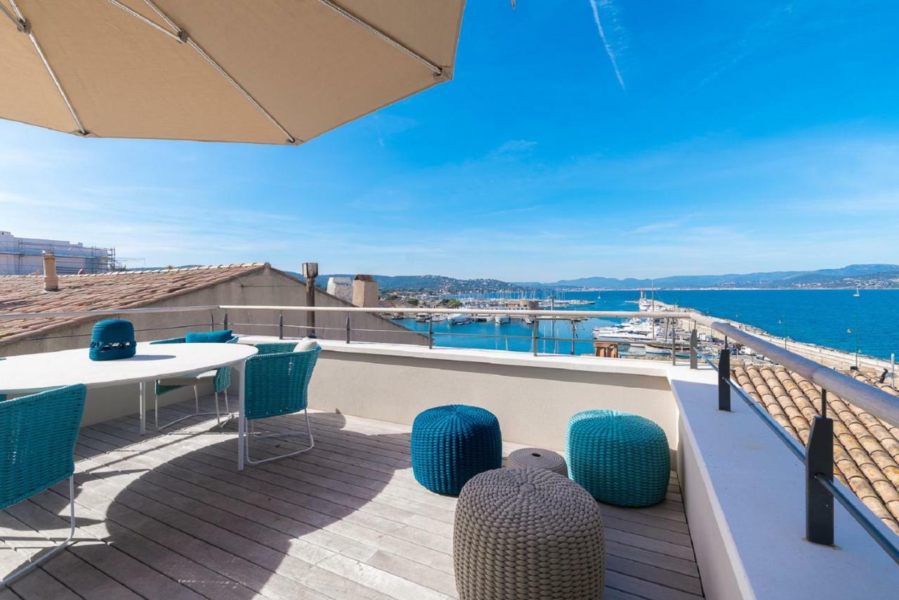 La Maison Du Portalet Saint Tropez Bagian luar foto